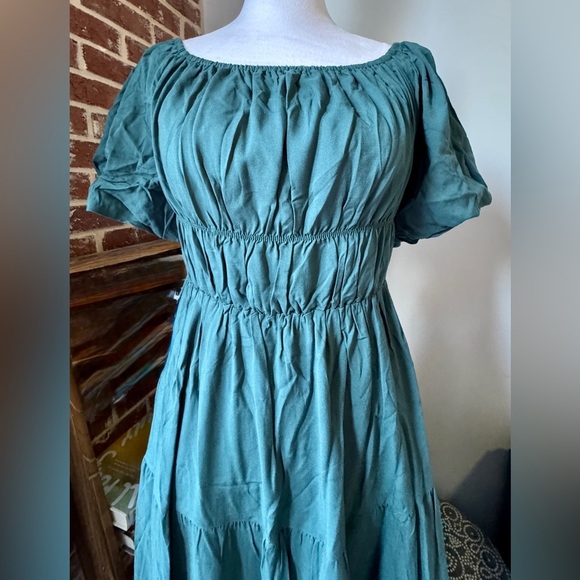 ZESICA Women's Sexy Boho-Beach Party Midi Dress-Size Medium - Picture 3 of 10